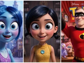 تصویری از انیمیشن های پیکسار