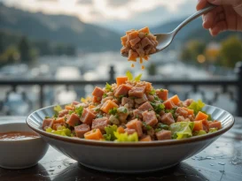 مقاله ای جامع درباره چگونه سالاد تن ماهی درست کنیم ؟