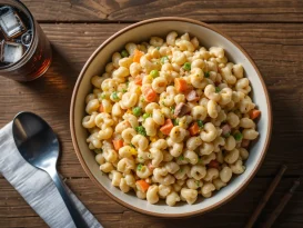 کالری سالاد ماکارونی چقدره