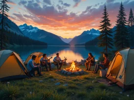 دریاچه های اطراف تهران برای کمپینگ