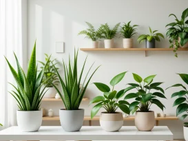 معرفی گیاهان آپارتمانی تصفیه‌کننده هوا